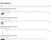 Tablet Screenshot of donabeauty.blogspot.com