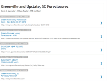 Tablet Screenshot of greenvillescforeclosures.blogspot.com