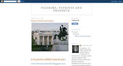 Desktop Screenshot of pilgrimspatriotsprophets.blogspot.com