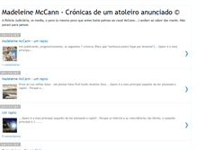 Tablet Screenshot of madeleinemaccann.blogspot.com