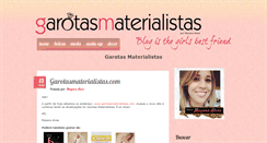 Desktop Screenshot of gmaterialistas.blogspot.com