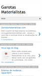 Mobile Screenshot of gmaterialistas.blogspot.com