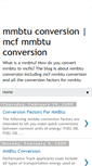 Mobile Screenshot of mmbtu-conversion.blogspot.com