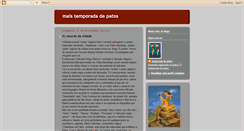 Desktop Screenshot of maistemporadadepatos.blogspot.com