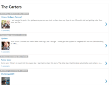 Tablet Screenshot of kimandkellycarter.blogspot.com