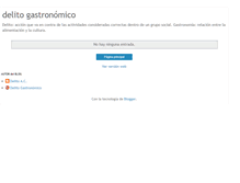 Tablet Screenshot of delitogastronomico.blogspot.com