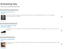 Tablet Screenshot of enchantingitaly.blogspot.com