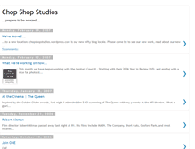 Tablet Screenshot of chopshopstudios.blogspot.com