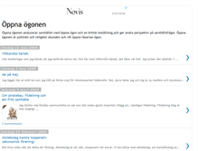 Tablet Screenshot of oppnaogonen.blogspot.com