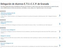 Tablet Screenshot of delegacioncaminos.blogspot.com
