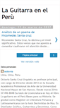 Mobile Screenshot of laguitarraenelperu.blogspot.com