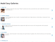 Tablet Screenshot of modelsexygalleries.blogspot.com