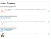 Tablet Screenshot of blogdaobesidade.blogspot.com