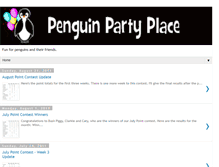 Tablet Screenshot of penguinpartyplace.blogspot.com