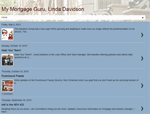 Tablet Screenshot of mymortgageguru.blogspot.com