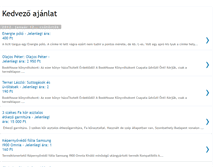 Tablet Screenshot of kevajanlat.blogspot.com