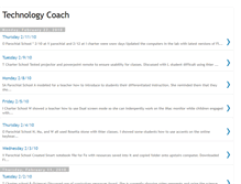 Tablet Screenshot of educationtechnologycoach.blogspot.com