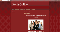 Desktop Screenshot of dutakerjaonline.blogspot.com