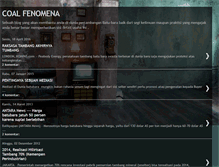 Tablet Screenshot of coal-fenomena.blogspot.com