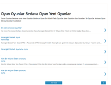 Tablet Screenshot of flash-oyunlar1.blogspot.com