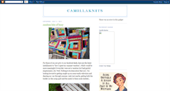 Desktop Screenshot of camillaknits.blogspot.com