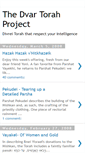 Mobile Screenshot of dvartorahproject.blogspot.com
