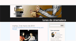 Desktop Screenshot of lunesdecinemateca.blogspot.com
