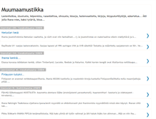 Tablet Screenshot of muumaamustikka-ruusunen.blogspot.com