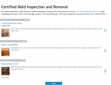 Tablet Screenshot of certifiedmoldinspectionandremoval.blogspot.com