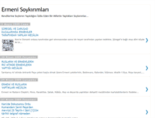 Tablet Screenshot of ermenisoykirim.blogspot.com