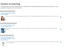 Tablet Screenshot of learningcareers.blogspot.com