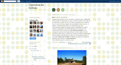 Desktop Screenshot of caminhosdoinfinito.blogspot.com