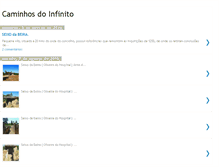 Tablet Screenshot of caminhosdoinfinito.blogspot.com