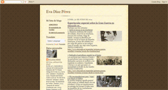 Desktop Screenshot of evadiazperez.blogspot.com