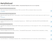 Tablet Screenshot of martyoutloud.blogspot.com