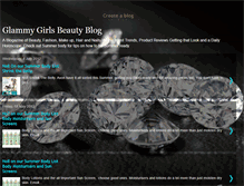 Tablet Screenshot of glammygirlsbeautyblog.blogspot.com