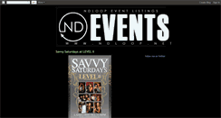 Desktop Screenshot of ndloopevents.blogspot.com