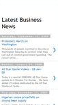 Mobile Screenshot of latest-businessnews.blogspot.com