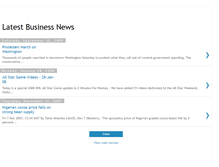 Tablet Screenshot of latest-businessnews.blogspot.com