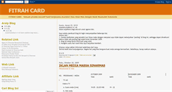 Desktop Screenshot of fitrahcard.blogspot.com