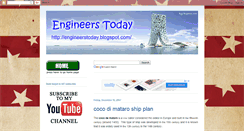 Desktop Screenshot of engineerstoday.blogspot.com