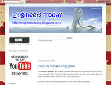 Tablet Screenshot of engineerstoday.blogspot.com