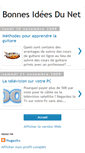 Mobile Screenshot of idees-du-net.blogspot.com