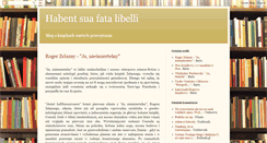 Desktop Screenshot of fata-libelli.blogspot.com