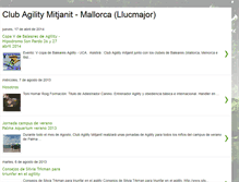 Tablet Screenshot of clubagilitymitjanitmallorca.blogspot.com