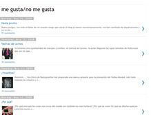 Tablet Screenshot of megustanomegusta.blogspot.com