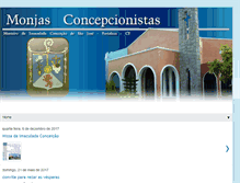 Tablet Screenshot of concepcionistasfortaleza.blogspot.com