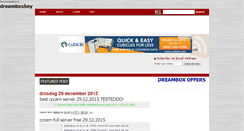 Desktop Screenshot of dreamboxkey.blogspot.com