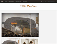 Tablet Screenshot of bibiscreations.blogspot.com