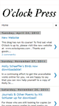 Mobile Screenshot of oclockpress.blogspot.com
